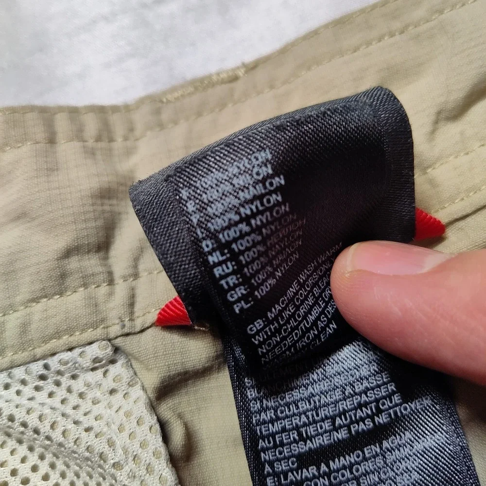 NORTH‎ FACE Men Size 40 Khaki Nylon Hiking 9
